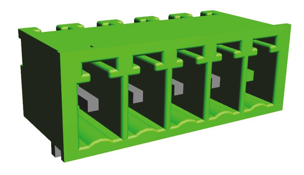 284512-5 Te-connectivity Pluggable Terminal Block