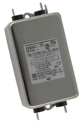 15EMC1 Te-connectivity Power Line Filter