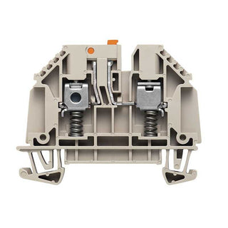 7910300000 - Weidmuller Single-Level Screw DIN Rail Terminal-Block, 26 – 10 AWG (32000mA / 500V)