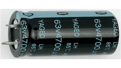 Yageo Aluminium Capacitors LH400M0220BPF-2540