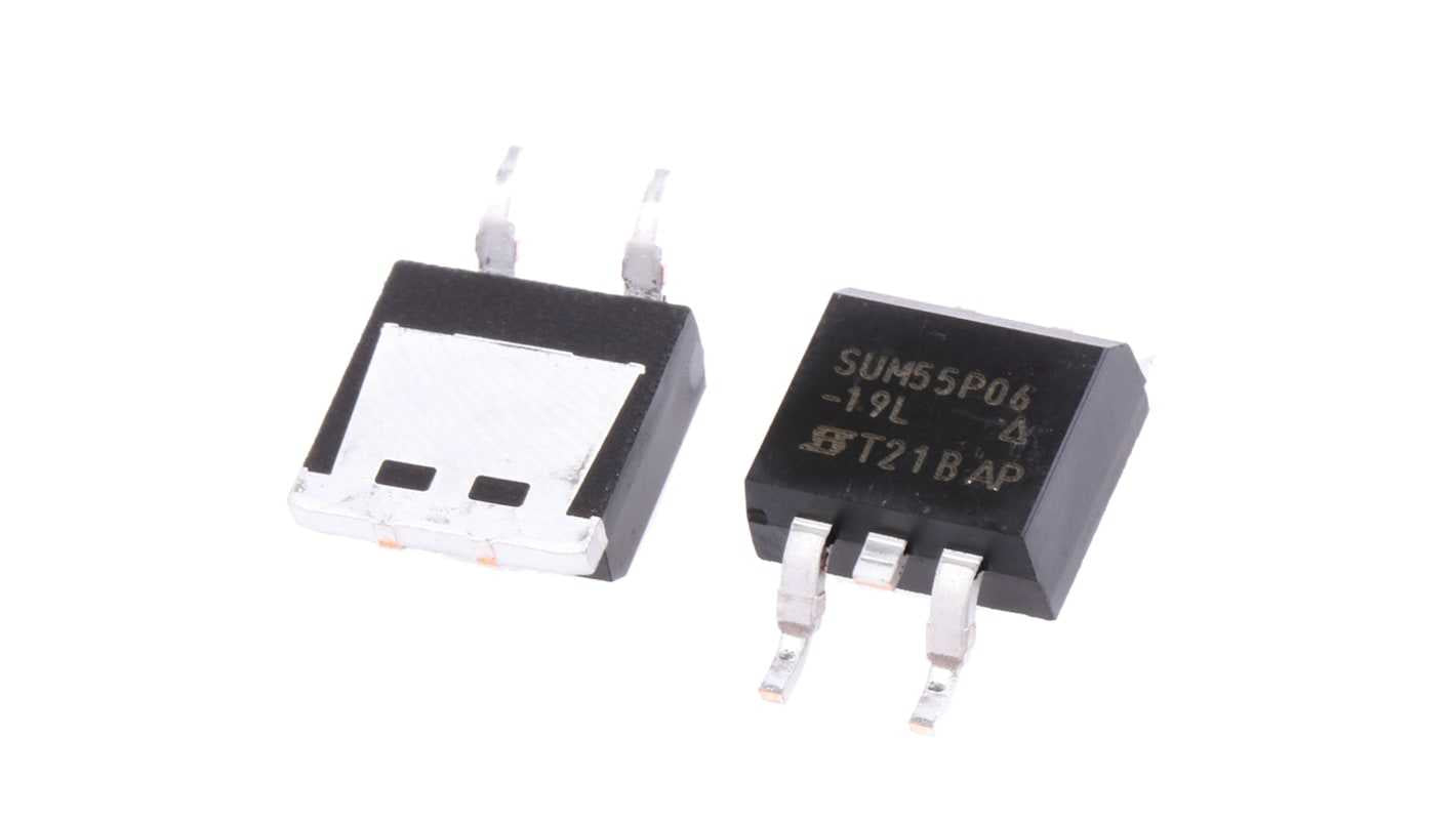 Vishay SUM55P06-19L-E3