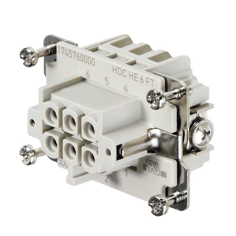 1745760000 Weidmuller Heavy Duty Connector Insert