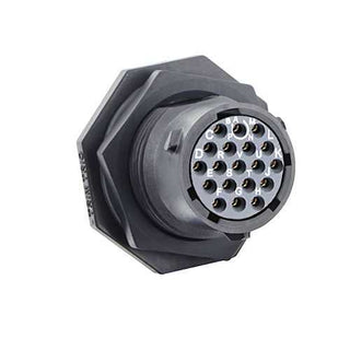 UTSX714E19S - Eaton Screw Socket Circular Connector, 19-Contact (Cable-Mount)