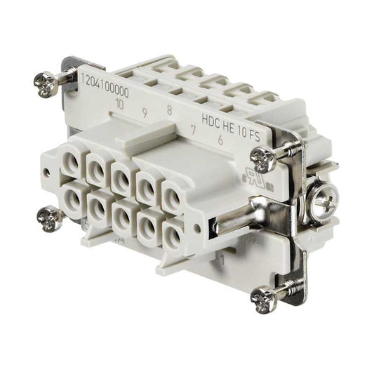 1204100000 Weidmuller Heavy Duty Connector Insert