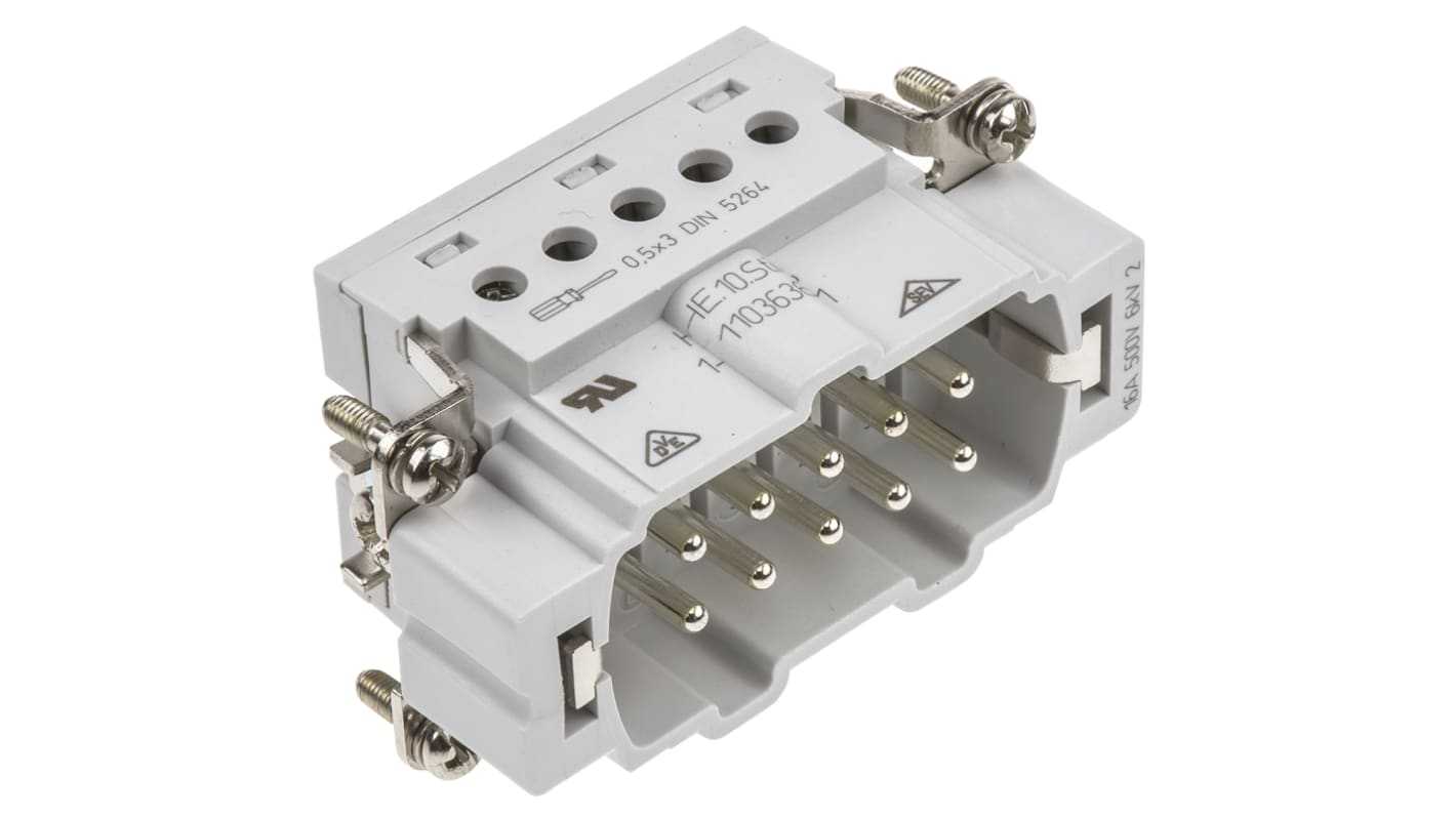 1-1103636-1 Te-connectivity Heavy Duty Connector Insert
