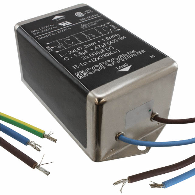 6EQ3 Te-connectivity Power Line Filter